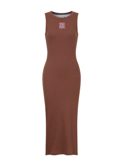 Marni "Marni Frame" Logo Midi Dress