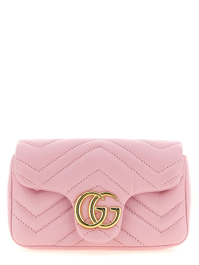 Gucci 'Gg Marmont' Chevron Crossbody Bag