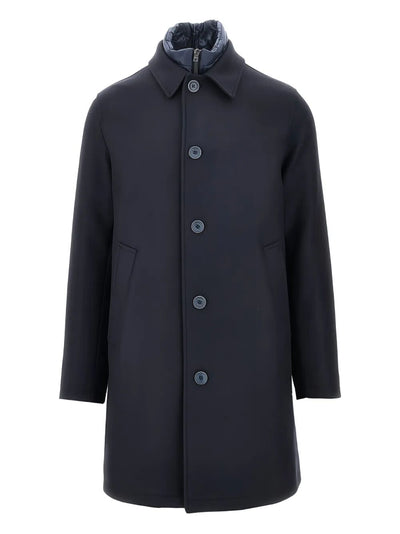 Herno Single-Breasted Padded Coat